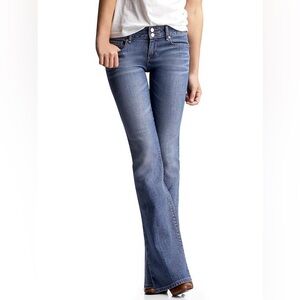 GAP 1969 Perfect Boot Jeans Double Button Womens Size 30 / 10r y2k 2000s